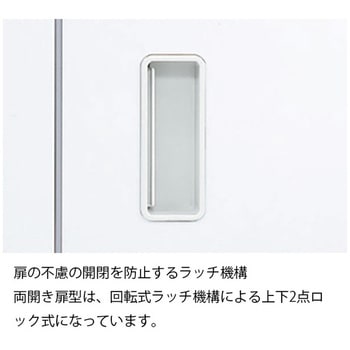 シンラインガラス両開き扉型＜配送時組立サービス付＞ イトーキ