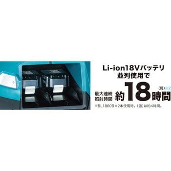 ML810 充電式エリアライト マキタ バッテリー電圧14.4/18V - 【通販