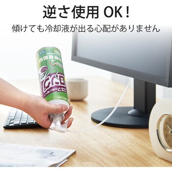 AD-ECOLT エアダスター エコ ノンフロン 350ml 逆さ使用可能 ロング