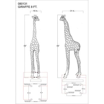 可愛い子キリン Giraffe Heinimex 置き物 インテリア小物 収納 通販モノタロウ Fr