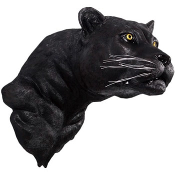 黒豹の頭部 壁掛け Black Panther Head Wall Decor Heinimex 置き物 インテリア小物 収納 通販モノタロウ Fr