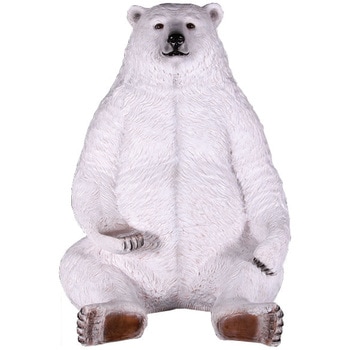 fr130086 巨大な白クマ / Sitting Polar Bear-Jumbo 1個 Heinimex 