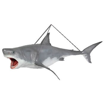 fr100073 ジョーズ・吊り下げタイプ / Great White Shark-Hanging 1個 