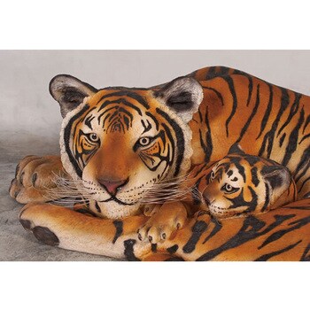 fr120011 ベンガルタイガーの母子 / Tigress with Cub (Not in Aus) 1