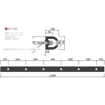 プラットホームクッション&ストッパーD型(カーストッパー) フタハシ技研