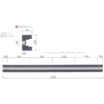 プラットホームストッパーC型無垢タイプ(カーストッパー) フタハシ技研