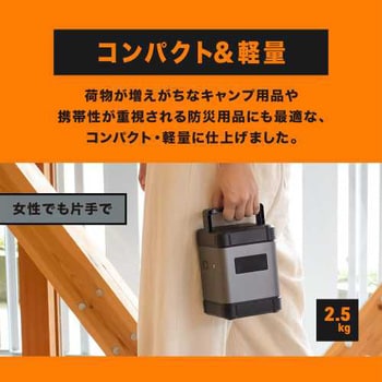 ポータブル電源 PORTABLE POWER STATION OWL-LPBLシリーズ