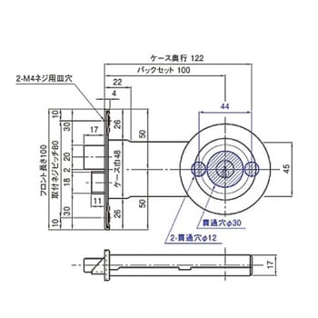 インテグラル錠UCシリーズ GOAL(ゴール) 本締錠 【通販モノタロウ】