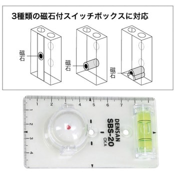 SBS-20 スイッチボックスセンサー 1個 ジェフコム(DENSAN) 【通販 