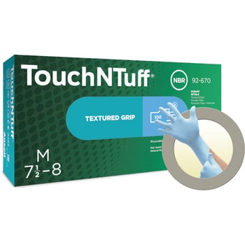 ニトリル使い捨て手袋 TouchNTuf 92-670 アンセル