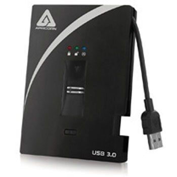 Apricorn Aegis Padlock Fortress 暗号化ストレージ USB 3.0 HDD 2TB