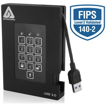 A25-3PL256-500F(R2) Aegis Padlock Fortress - USB 3.0 A25-3PL256