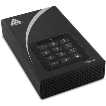Aegis Padlock DT - USB 3.0 Desktop Drive ADT-3PL256-12TB (R2) Apricorn