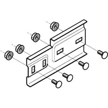 SNRD1R 段違い継ぎ金具 ネグロス電工 57808423