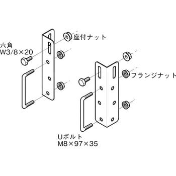 NRM1 マルチ型接続金具 1組 ネグロス電工 【通販モノタロウ】