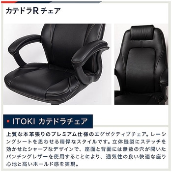 カテドラ 革張りチェア ＜お客様組立商品＞ イトーキ