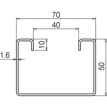 直線ダクト ネグロス電工