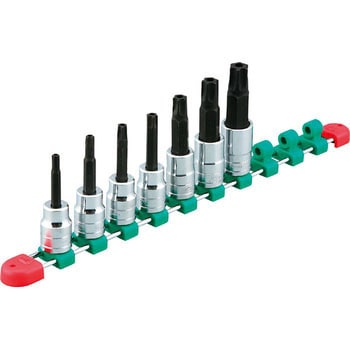 (12.7SQ)Tガタイジリドメトルクスビットセット KTC