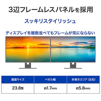 100Hz対応&フリースタイルスタンドワイド液晶23.8型 I ・O DATA(アイ・オー・データ)