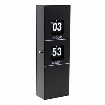 メタルフリップクロック パタパタ時計 Wintec ウインテック 置き時計 通販モノタロウ Fpc 6m Bk