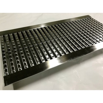 ステンレス U字溝グレーチング ノンスリップ(藤壺) 三榮