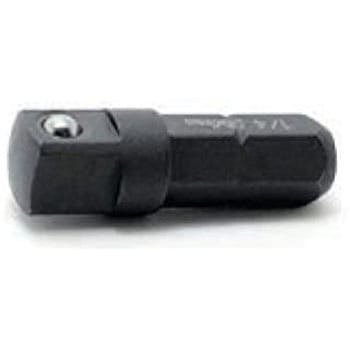 1/4"(6.35mm)H アダプター 凸1/4"(6.35mm)SQ. Ko-ken コーケン(山下工業研究所)