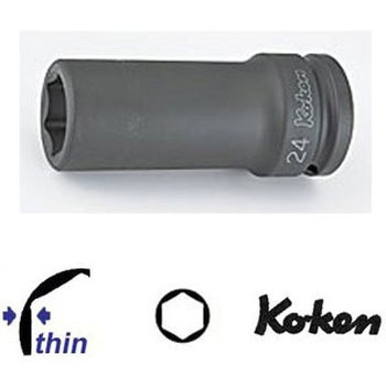 3/4"(19mm)SQ. インパクト6角ディープソケット(薄肉) Ko-ken コーケン(山下工業研究所)
