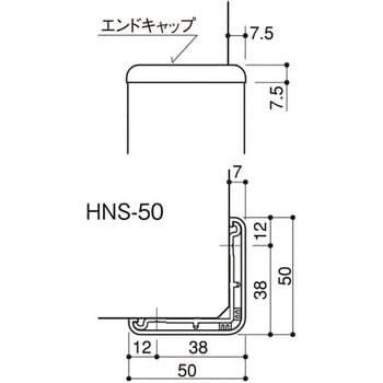 セーフティーコーナー(50×50) ヒナカ(日中製作所) L字型 【通販