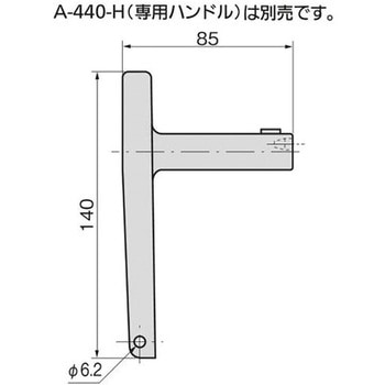防水型ダブルロックハンドル TAKIGEN(タキゲン)
