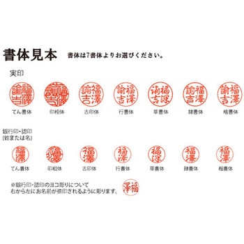 【名入れ】ミラーブラックチタン印鑑 ケース付 単品 ハンコ・印鑑のオーダー ノーブランド
