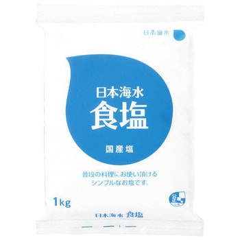 4546786100115 日本海水 食塩 1箱(1000g×6個) ジャパンソルト 【通販