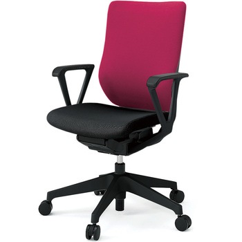 クロスバック ハイバック ループ肘 フリーロッキング 超人気新品 ナイロンキャスター