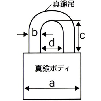 アルファ南京錠 #1000 ALシリーズ アルファ