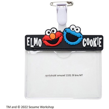 セサミストリート ネームホルダー Elmo&Cookie Monster ST-ZSSシリーズ セントレディス