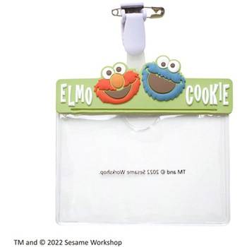 セサミストリート ネームホルダー Elmo&Cookie Monster ST-ZSSシリーズ セントレディス