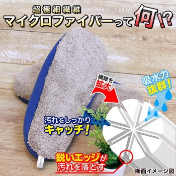 激落ちくん おそうじルームシューズ LEC(レック)