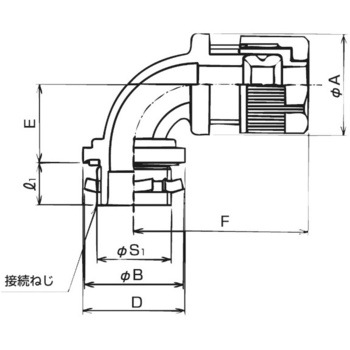 ケイグランド用90°コネクタ 三桂製作所