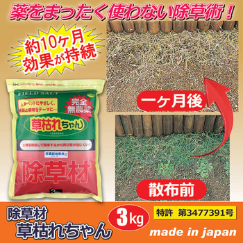 除草材「草枯れちゃん」 3kg 旭東