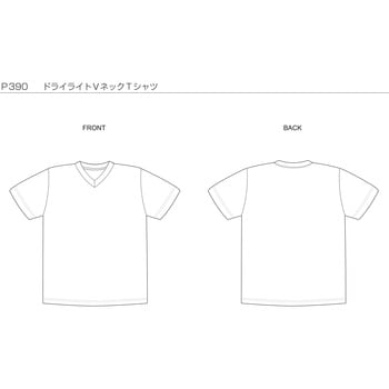 ドライライトVネックTシャツ wundou(ウンドウ)