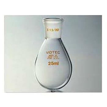 セミ・ミクロ茄子形フラスコ 2555シリーズ - コスモスビード