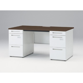 CZR-158BASK-917 CZRS両袖机K＜配送時組立サービス付＞ イトーキ 58059137