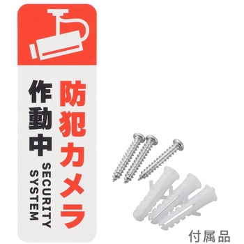 防犯ダミーカメラ 屋外用 LED点滅式 オーム電機