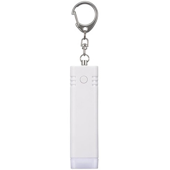 防犯ブザー LEDライト付き 100dB 1台3役 オーム電機
