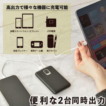 monowa040  10000mAh携帯バッテリー 大河商事