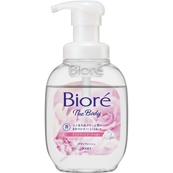 ビオレ ザ ボディ 泡タイプ ブリリアントブーケの香り ポンプ 540ml 花王