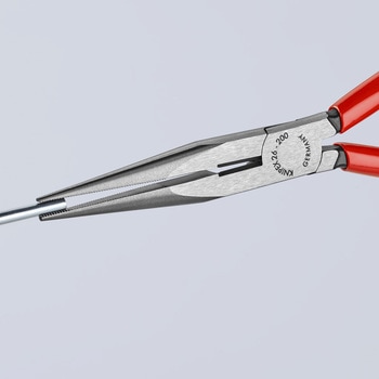 ロングラジオペンチ グリップ：ソフトプラスチックコーティング - KNIPEX(クニペックス)