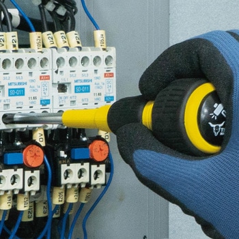 ハンドル絶縁貫通ドライバー TTC