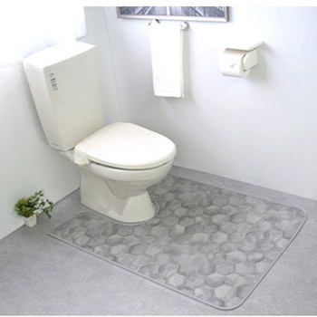 拭けるマットシリーズ ハニカムストーン トイレマット 三愛繊維