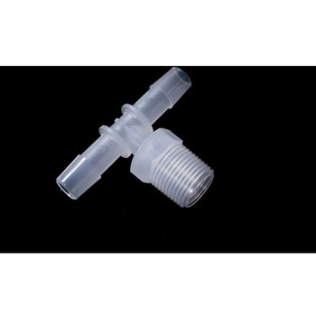 PP R3/8オスネジ付きT型アダプター 10個入 アイシス