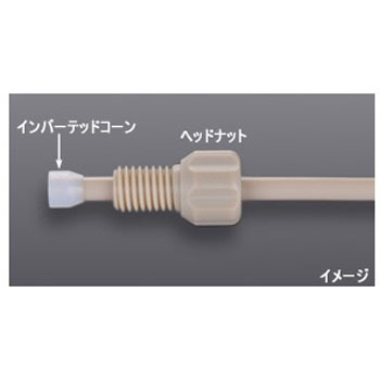 1/8"PP(1/4-28UNFオス)10個入 アイシス